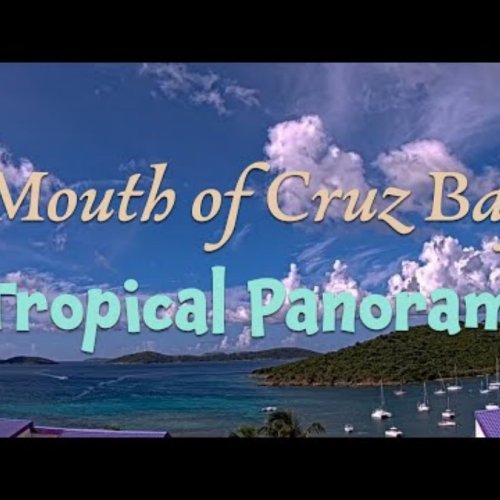 Tropical Panorama Villa HD Looking Over Cruz Bay on St. John
