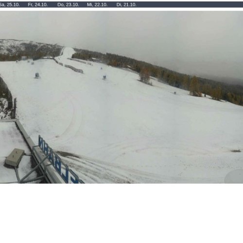 Aineck Mittelstation Live Cam: Katschberg Ski Resort Views