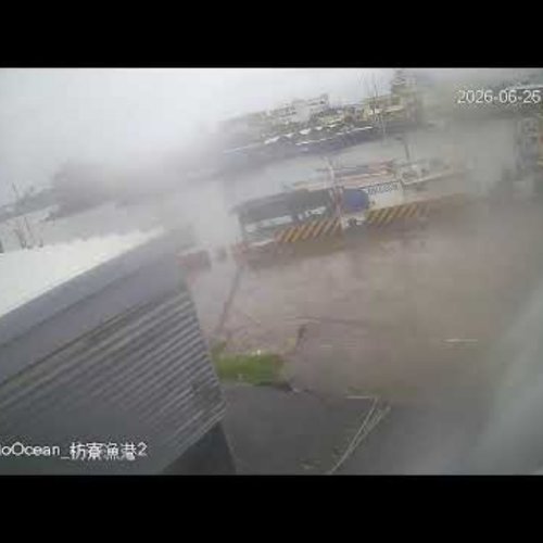 Fangliao Fishing Harbor Quayside Live View