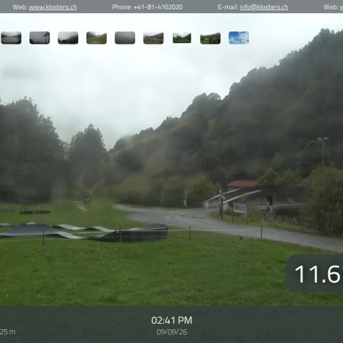 Klosters Dorf Live Camera: Watch the Engadine Valley Unfold