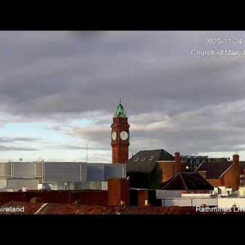 Rathmines Dublin Live Webcam: Church of Mary Immaculate View