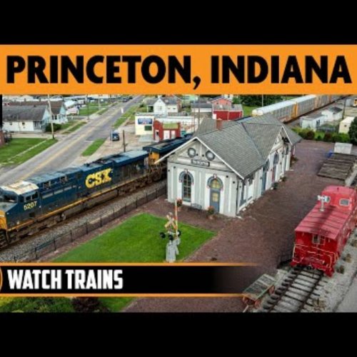 Princeton, Indiana Live Train Cam: Watch CSX Rail Traffic
