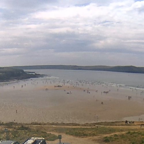 Live: Hale Bay Polzeath Beach Webcam, Cornwall UK
