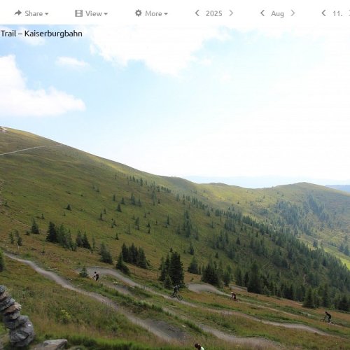 Bad Kleinkirchheim Flow Country Trail Live Webcam