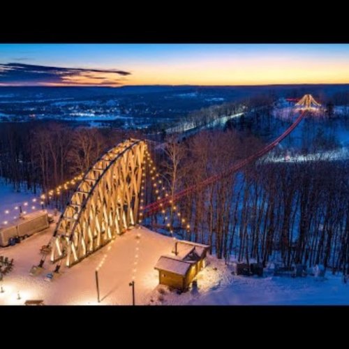 Boyne Mountain Resort Live Cam - Scenic Views of Boyne Falls