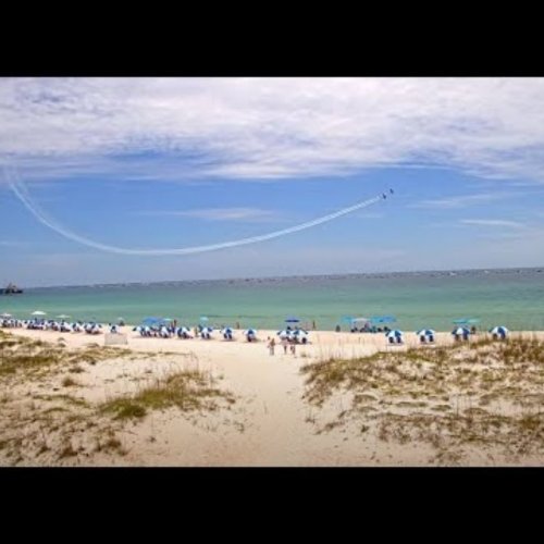 Pensacola Beach Resort Shoreline Live Webcam