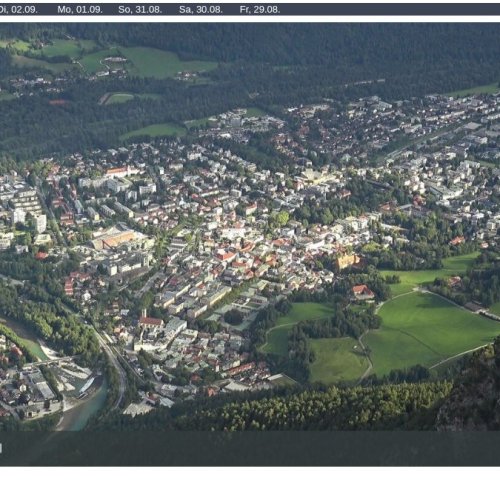 Bad Reichenhall Predigtstuhl III Live Webcam: Bavarian Alps Panorama