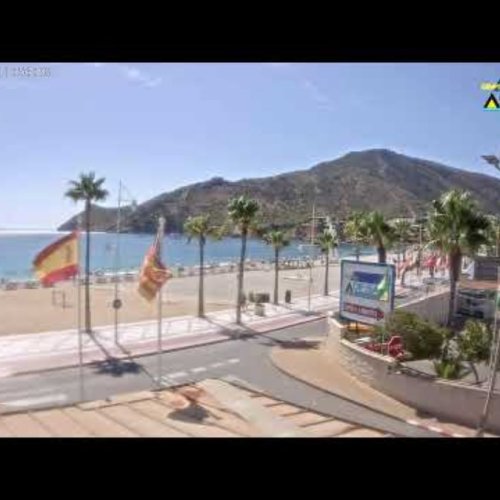 Altea Beach & Campsite Live Webcam: Costa Blanca Views
