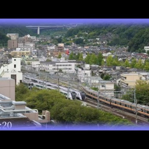 Takao Station JR Chūō Trains Live View