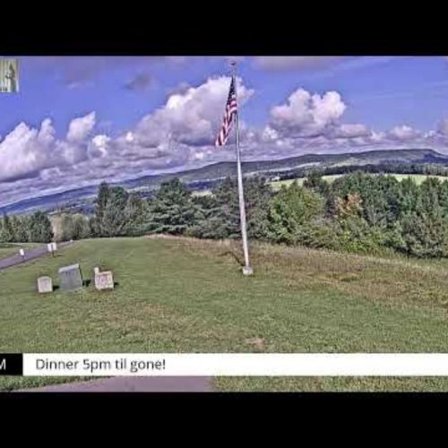 Winfield, New York Live Stream: Mohawk Valley Views & American Flag