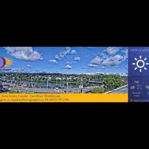 Live from New Glasgow, Nova Scotia: East River Panorama