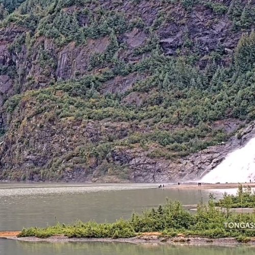 Mendenhall Glacier Live Webcam: Tongass National Forest View