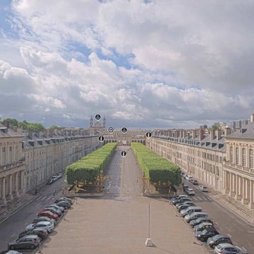 Nancy Place de la Carrière Live View