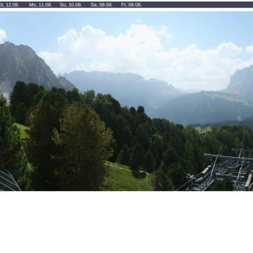 Col Raiser Webcam: Live Views of the Dolomites