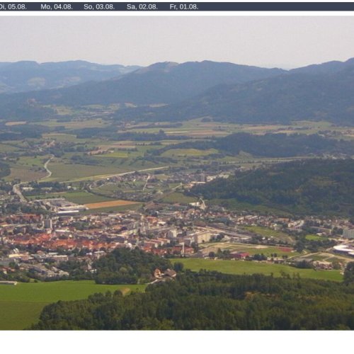 Lorenziberg Panoramic Webcam, St. Veit an der Glan, Austria
