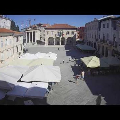 Pula Forum Square Live Webcam 🇭🇷