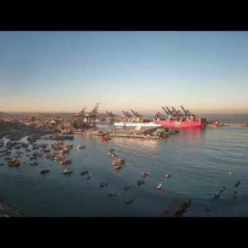 San Antonio Port Live Camera: Valparaíso & Chile