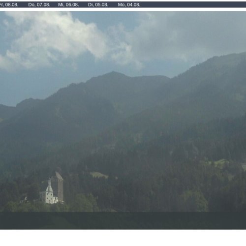 Silberstadt Schwaz Webcam: Live Views of Karwendel Mountains & Kellerjochbahn