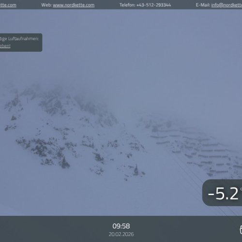 Live Webcam: Seegrube, Nordkette in Innsbruck, Austria 🏔️