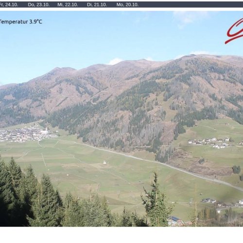 Obertilliach Panorama Live Webcam: East Tyrol's Alpine Beauty
