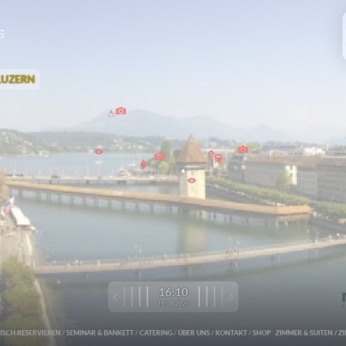 Hotel des Balances Webcam - Luzern, Switzerland