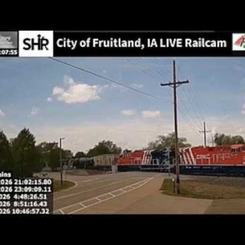 Fruitland Railcam Grade Crossing Live View