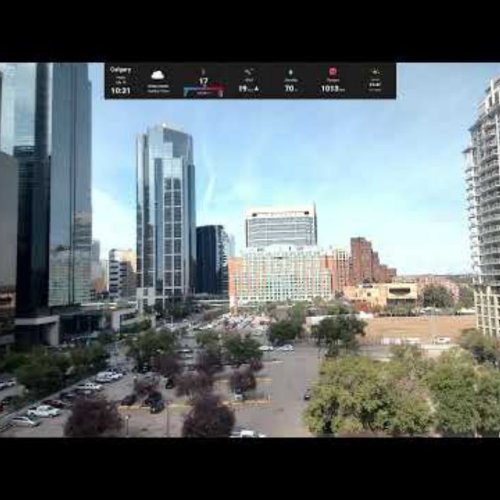 hd eau claire in calgary, alberta, canada