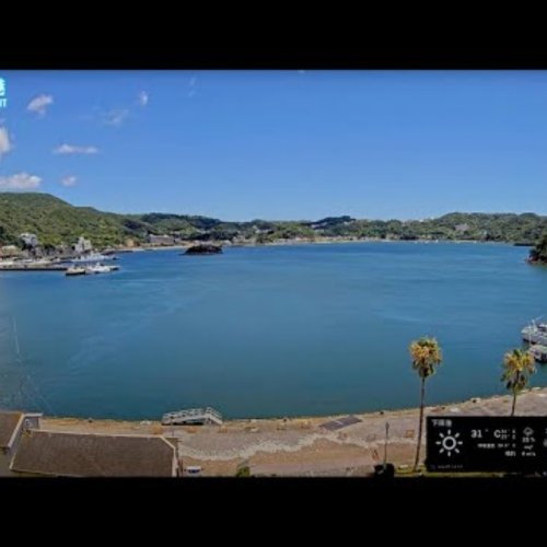 Live Izu Shimoda Port Webcam: Ocean Views & Coastal Japan