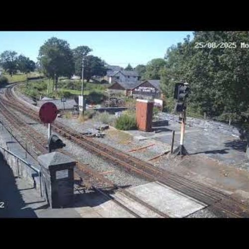 Ffestiniog Railway Live Webcam: Historic Welsh Train Views