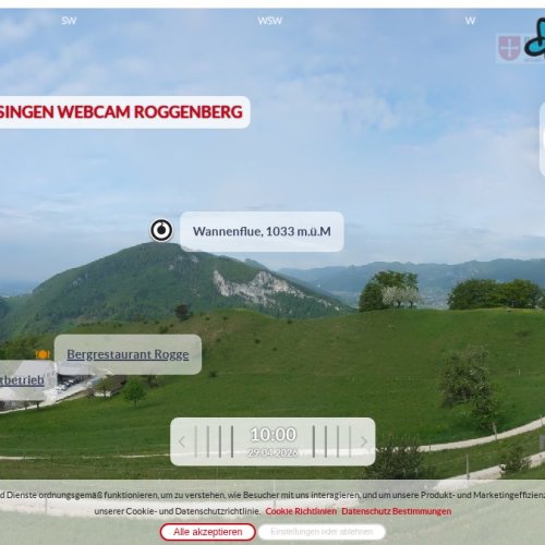 Oensingen Gemeinde Roggenberg Live View