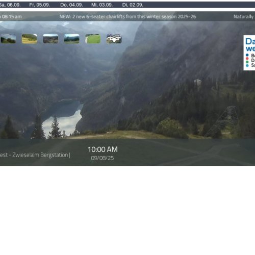 Zwieselalm Bergstation Live: Gosau & Dachstein West Webcam 🏔️