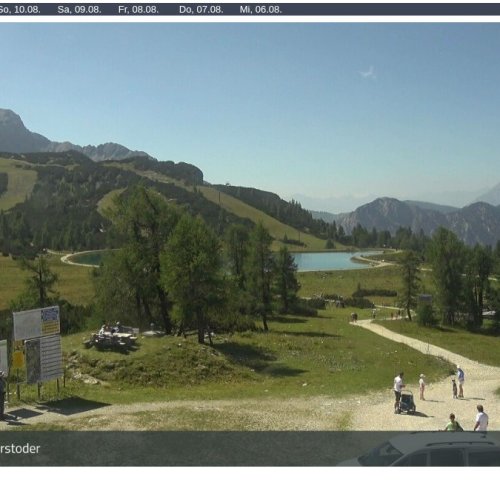 Hössexpress Bergstation Live Cam: Hinterstoder Alpine Views