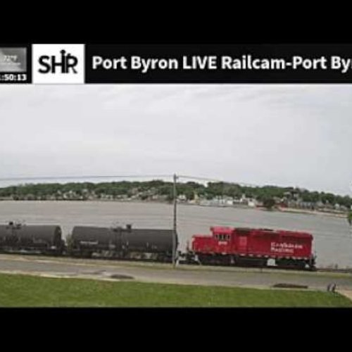 Port Byron Railcam on the Mississippi