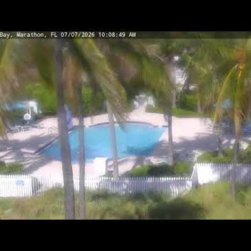 Tranquility Beachfront: A Live View of Marathon, Florida