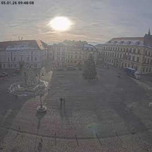 Live from Brno's Zelný Trh: Cabbage Market Webcam