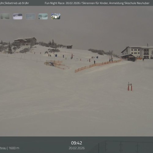 Live Webcam: Feuerkogel Hochplateau Ski Resort, Ebensee, Austria