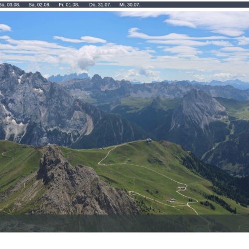 Passo Pordoi Webcam: Live View of the Dolomites
