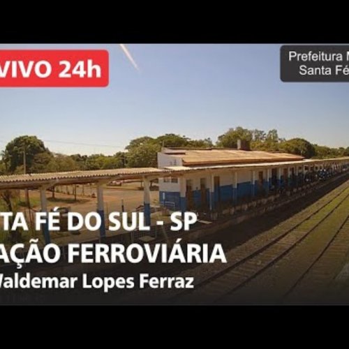Santa Fé do Sul Railway Station Live Webcam, São Paulo, Brazil