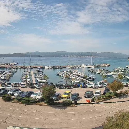 Orebić Riva Ferry Terminal Live View: Korčula & Pelješac