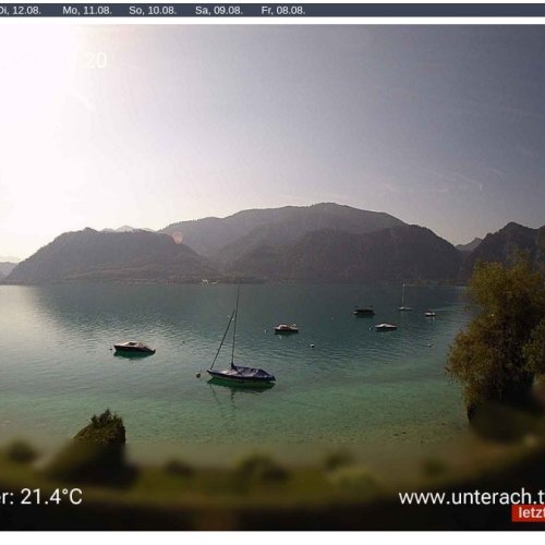 Live Webcam: Unterach am Attersee, Austria