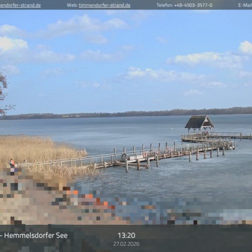 Hemmelsdorfer See Live Webcam: Scenic Views in Timmendorfer Strand, Germany