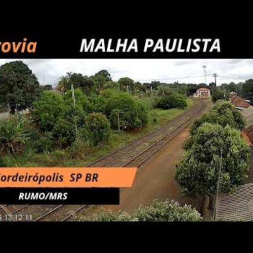 Cordeirópolis Railway Trainspotting: A Glimpse into Brazil's Scenic Railway