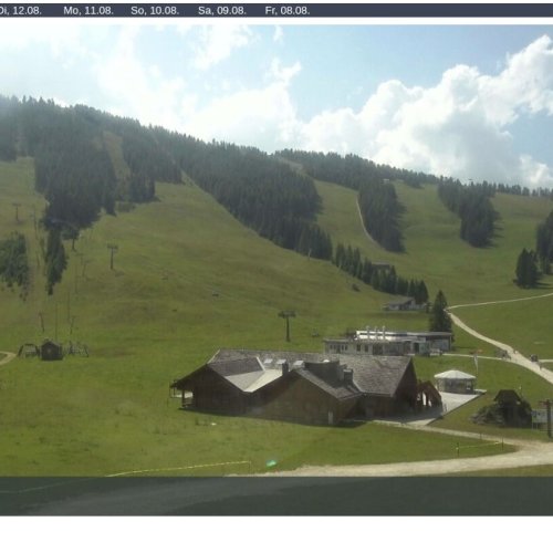 Hössbahn Mountain Station Live Webcam, Hutterer Böden, Austria