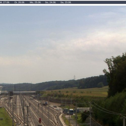 Koralmtunnel Construction Live Webcam, Deutschlandsberg, Austria