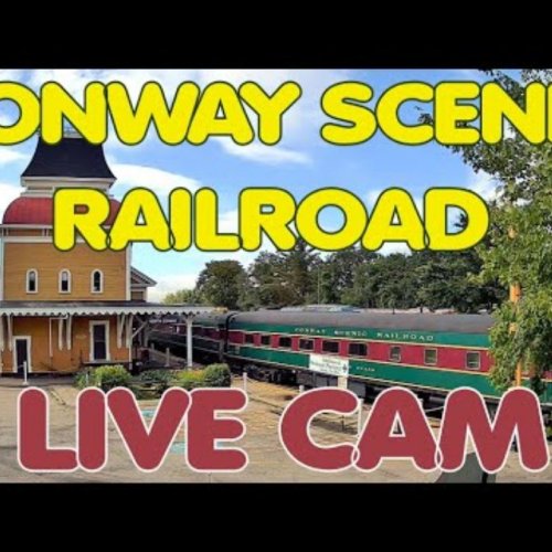 Conway Scenic Railroad Live Cam: North Conway, NH