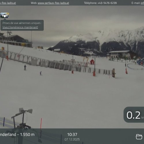 Fiss Bertas Kinderland Live Webcam: Austrian Alps Skiing & Family Fun