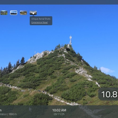 Jenneralm Live Webcam: Panoramic Alpine Views at Königssee