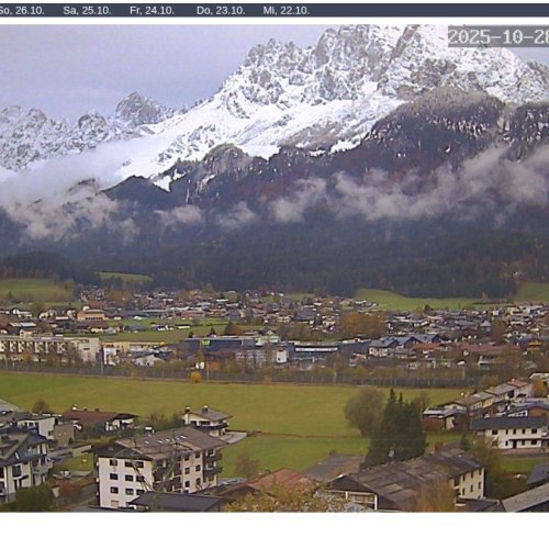 St. Johann In Tirol: Live Webcam View From Romantik Aparthotel Sonnleitn