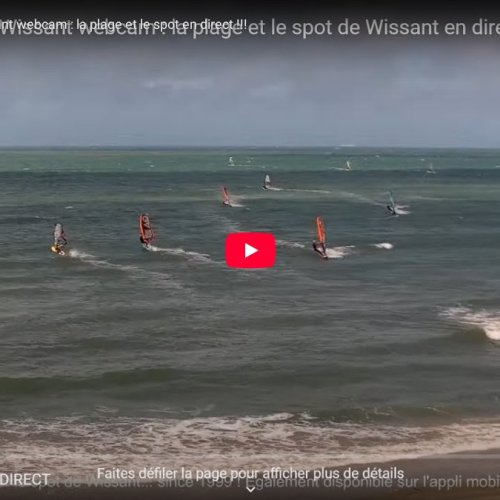Wissant Beach Live Cam: Watersports & Coastal Views