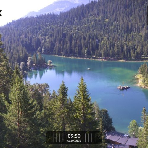 Experience the Breathtaking Caumasee Lake in Flims, Switzerland